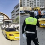 Dugun konvoyundaki drifte 156 bin tl para cezasi YdqK4vBS